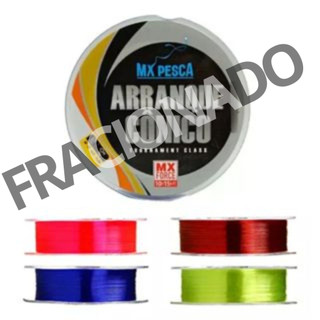 Arranque Cônico Mx Force 2x15m - 0,20-0,57mm até 31,8kg | FRACIONADO | Leader de Pesca Praia