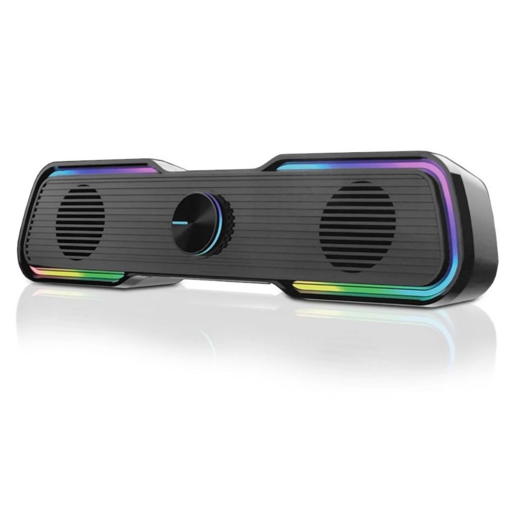 Caixa De Som Soundbar Com Bluetooth Pc Gamer Subwoofer Tv P2 Usb