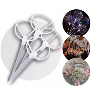 Vareta suporte Pega Balão 50 CM para Bubble e Metalizado Grande - pacote com 10/50/100 Un em Oferta na Shopee