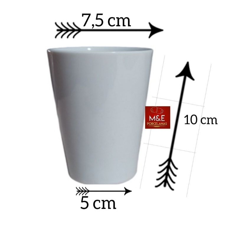 porta escova em porcelana  promoção  230 ml em Oferta na Shopee