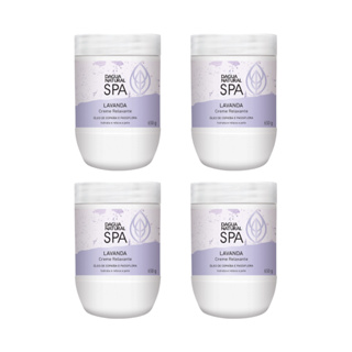 Kit 04 Creme SPA Lavanda Óleo de Copaíba e Passiflora Massagem Relaxante Dagua Natural em Oferta na Shopee