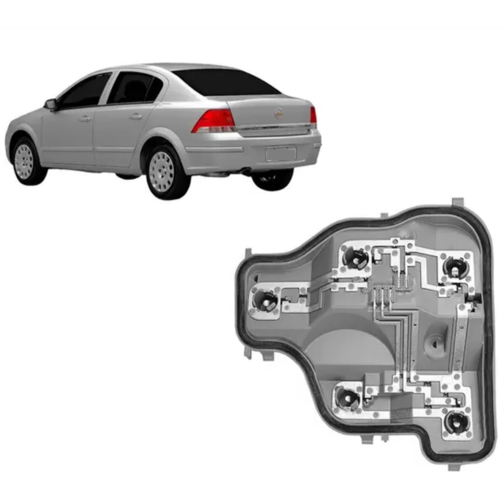 Circuito Lanterna Traseira Vectra 2006 A 2011 Sedan Original