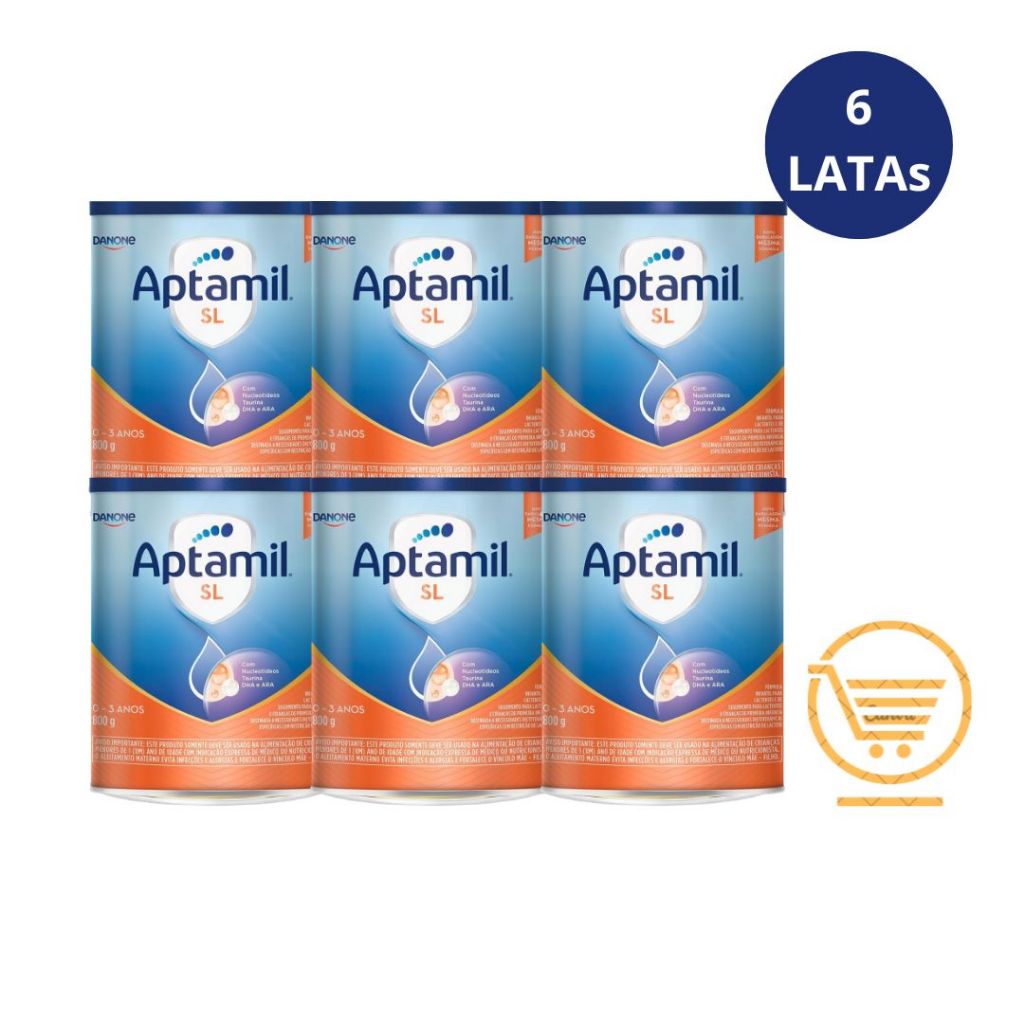 Aptamil SL 800g - Kit 6 latas