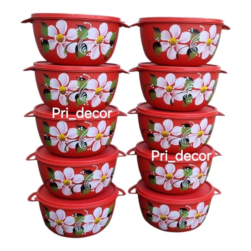 jogo com 10 potinhos redondo de 1 litro decorado,kit 10 potes decorado em Oferta na Shopee