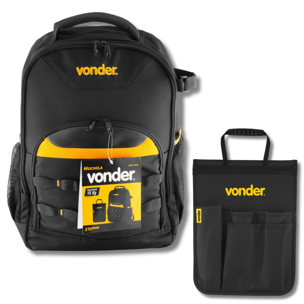 Mochila Para Ferramentas Reforçado Profissional Capacidade 15kg - Vonder em Oferta na Shopee