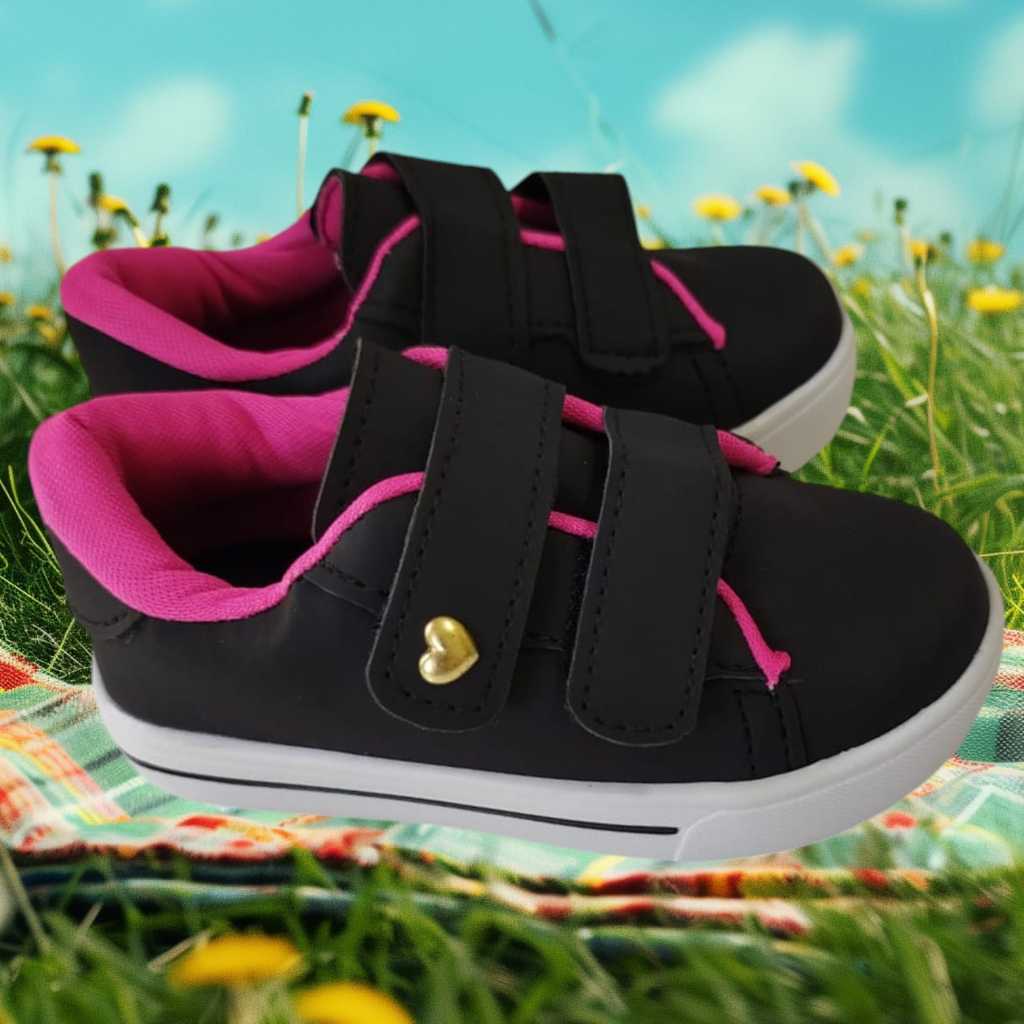 Tênis Infantil Menina Casual Lançamento em Oferta na Shopee