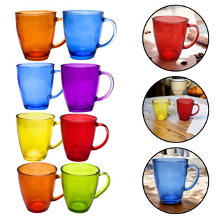 Par de Canecas Pai E Mãe 350ML De Vidro Xícaras Café Chá Coloridas Verona Clink 2 Peças em Oferta na Shopee