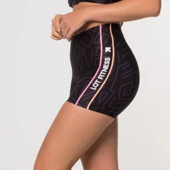 Short Candy Fitness Feminino Suplex Estampado Crossfit Academia Coleção Change Lot Fitness
