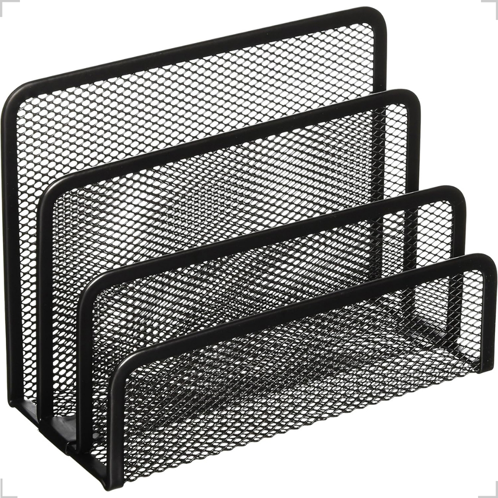 Organizador Mesa Suporte Documentos Papel cartas Aço Aramado em Oferta na Shopee