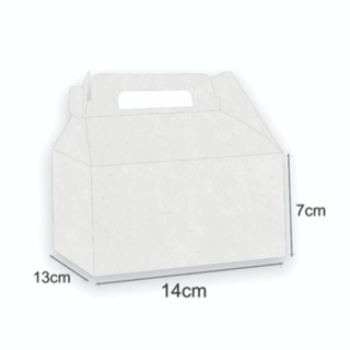 Caixa Embalagem Maleta 25 und. (14x13x7) - Branca em Oferta na Shopee