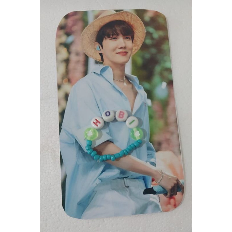 Anel Artesanal de Miçanga Hobi BTS