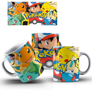 Caneca Personalizada Pokemon Modelos Variados em Oferta na Shopee