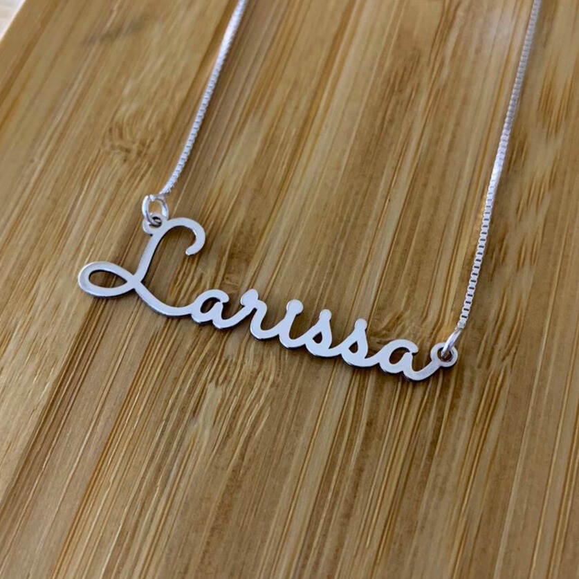 Colar com nome Personalizado em Prata 925