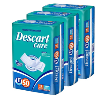 Kit 3 Absorvente Adulto Geriátrico Descart Care - Total de 150 Unidades em Oferta na Shopee