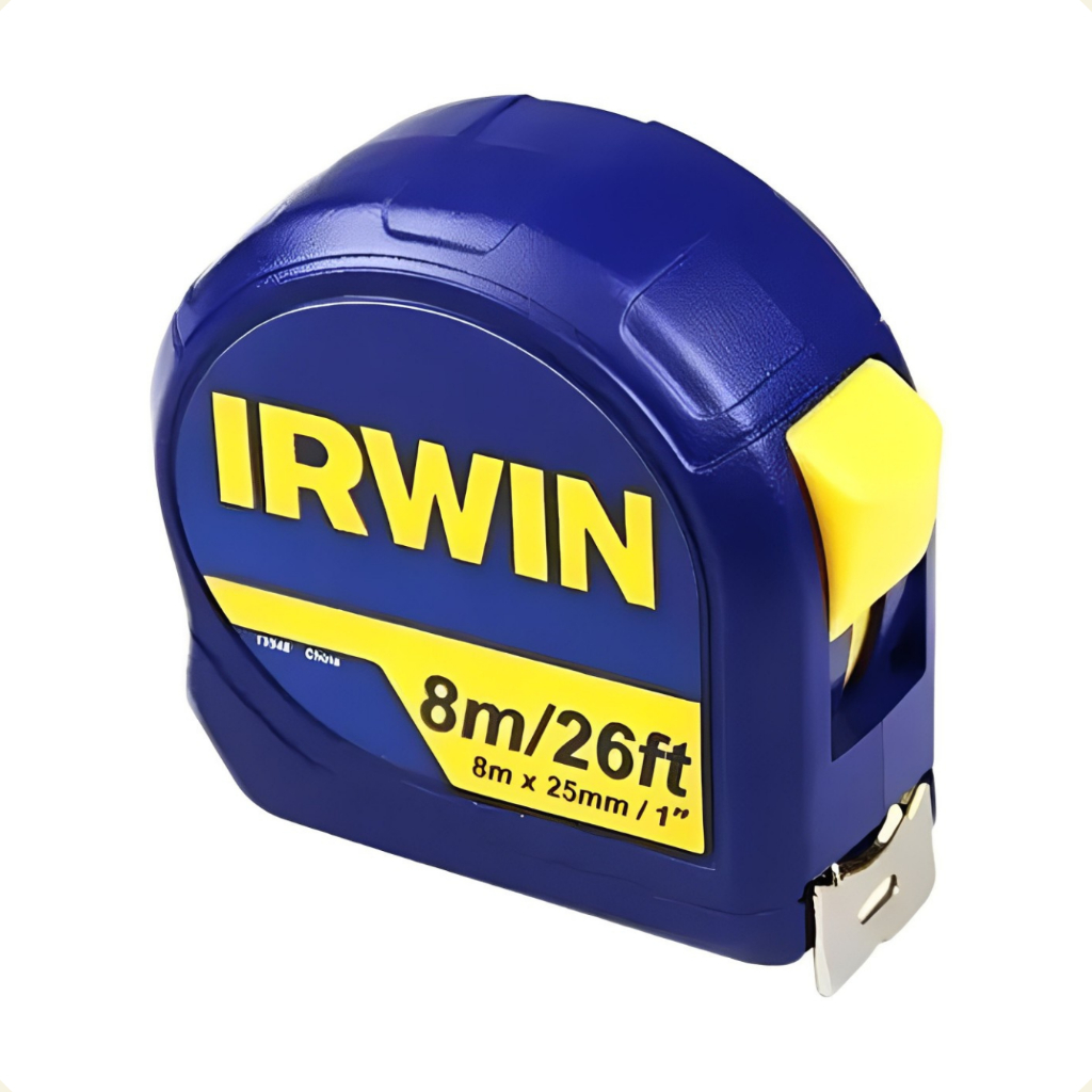 Trena Manual 8m Fita Métrica Irwin