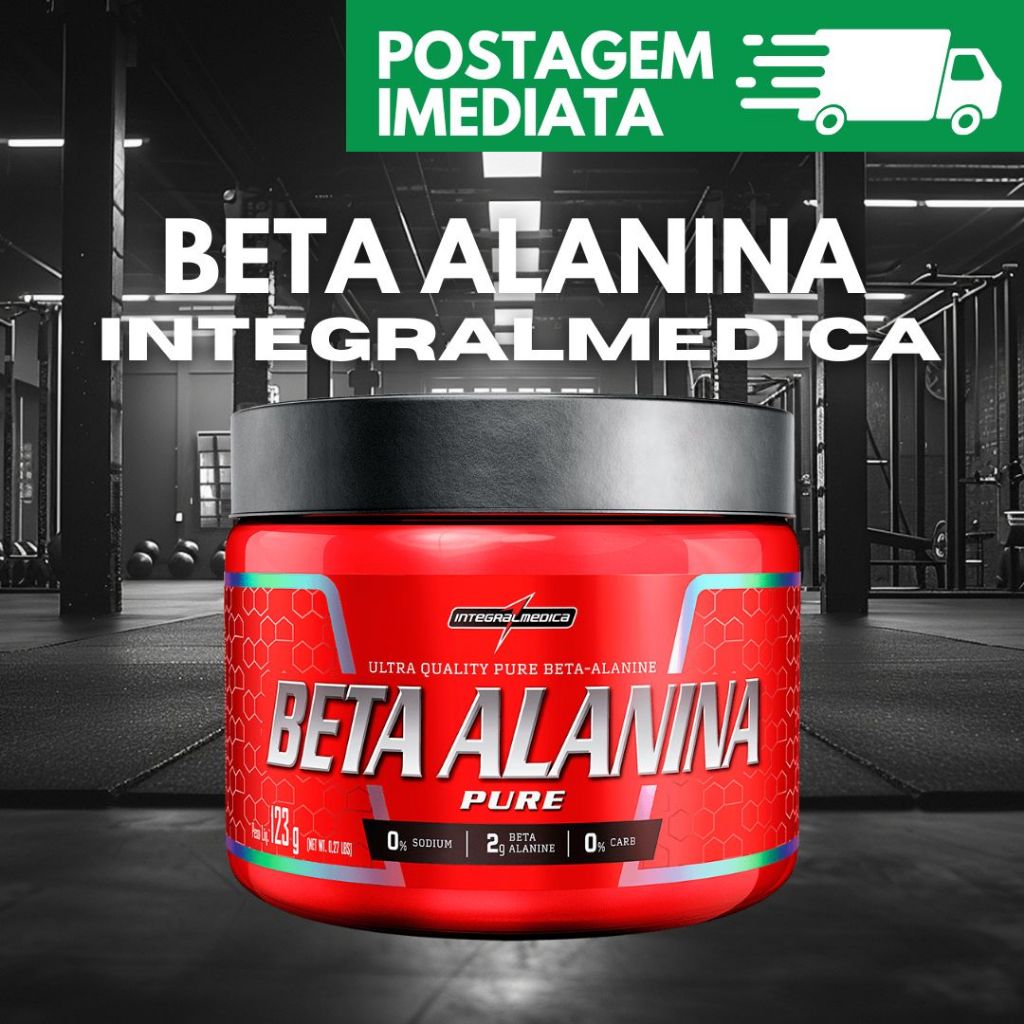 Beta Alanina 123g - integralMedica pura Aminoacido