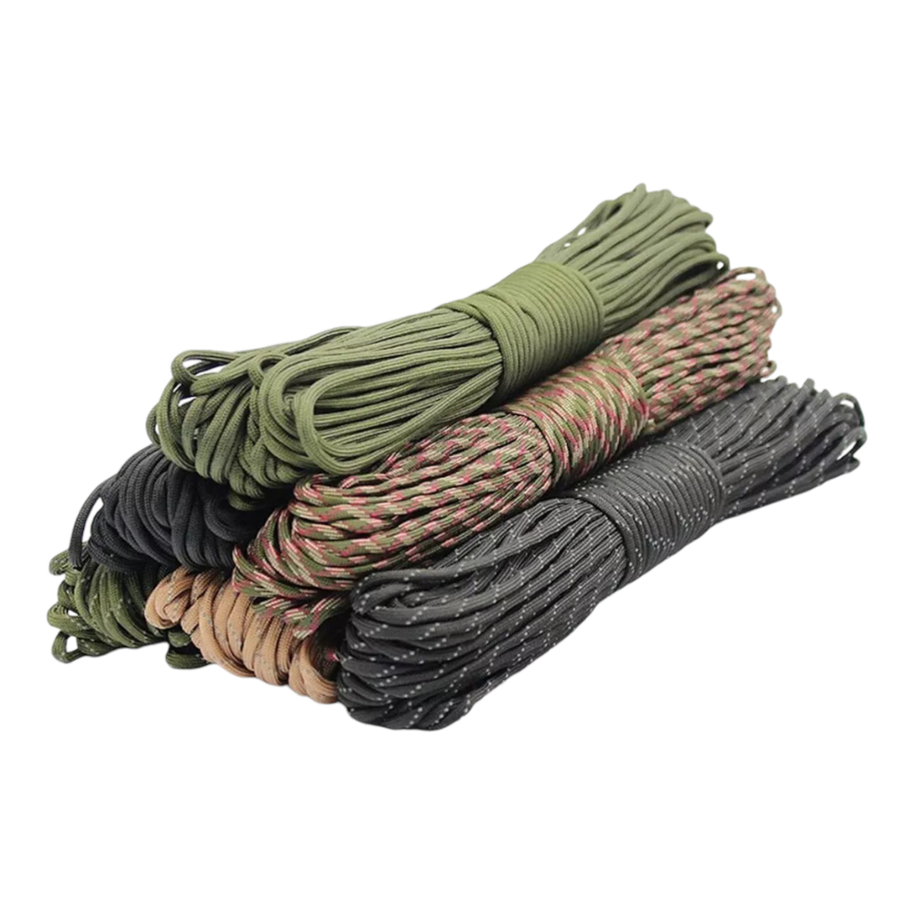 Paracord 30 Metros 550 4mm 7 Filamentos Corda Sobrevivência Camping Acampamento