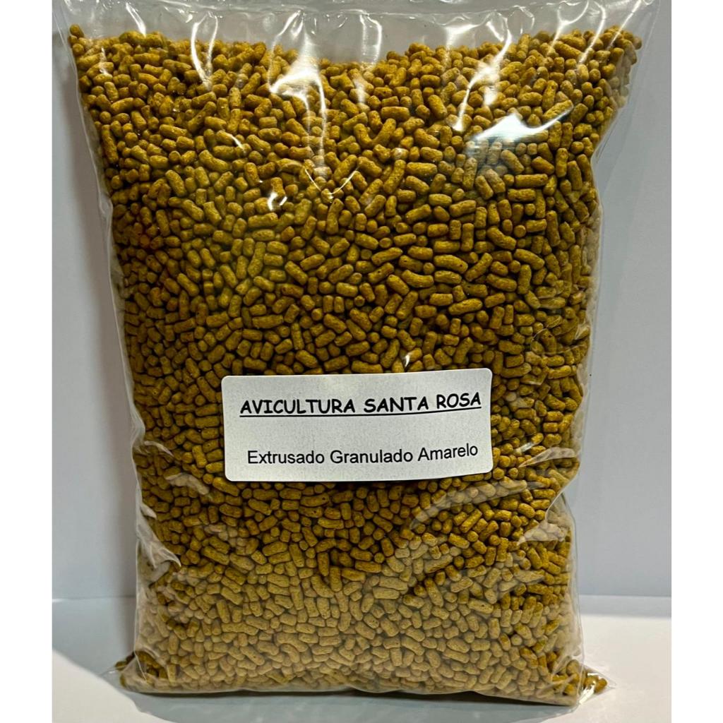 Ração Extrusado Granulado Amarelo Para Trinca Ferro , Sabiá, Corrupião 5kg