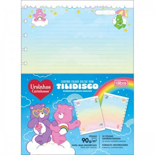 REFIL PARA TILIDISCO UNIVERSITÁRIO URSINHOS CARINHOSOS 90G 50F TILIBRA em Oferta na Shopee