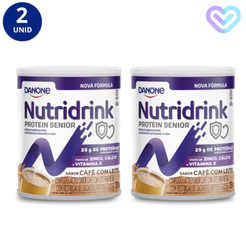 Kit 2x NutriDrink Protein Sênior - Café Com Leite 750g Danone