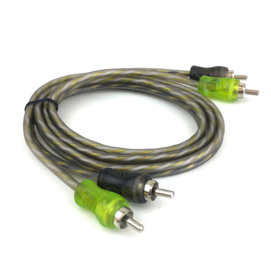 Cabo RCA 1 Metro Technoise Anti Ruido Som Automotivo Carro Serie 200 PRO
