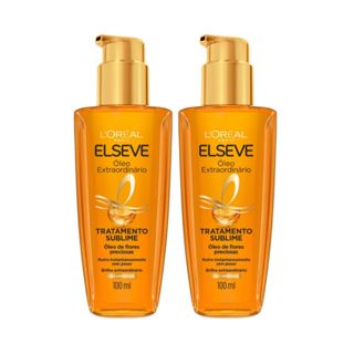 Kit 2 Óleos Extraordinarios para Cabelos Elseve Loreal Paris, 100ml