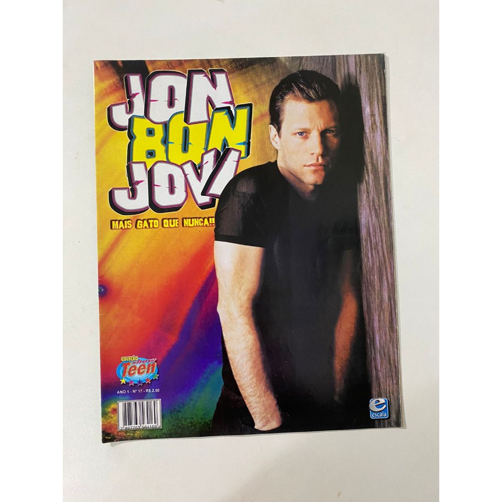 Revista Coleção Show Teen Jon Bon Jovi Super Pôsteres 10822
