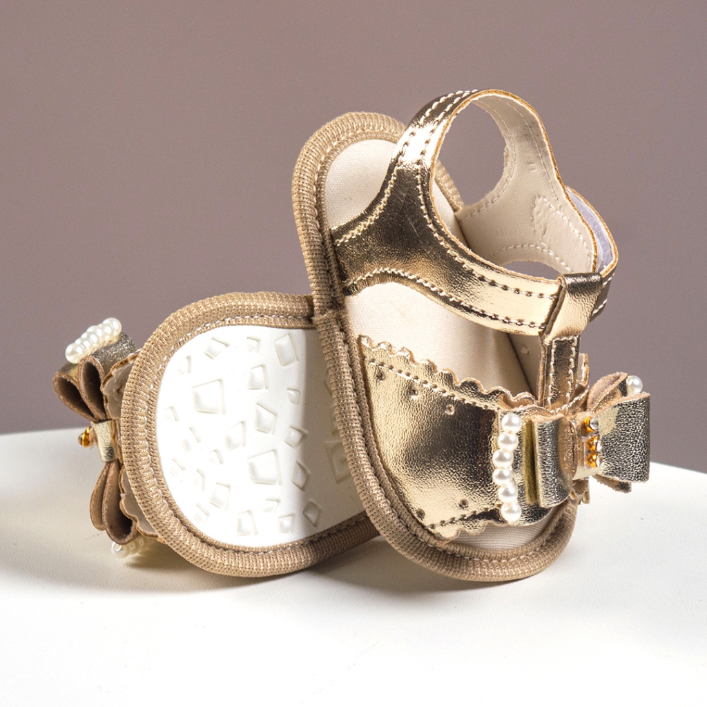 Sandália Bebê  Menina Infantil Confortável Feminina Batizado Laço Promoção Lisa Shoes Envio Já em Oferta na Shopee