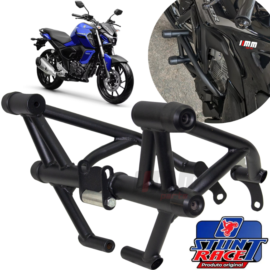 Protetor Stunt Race Nova FZ15 gaiola de proteçao Street Cage Yamaha FZ 15 2023 2024