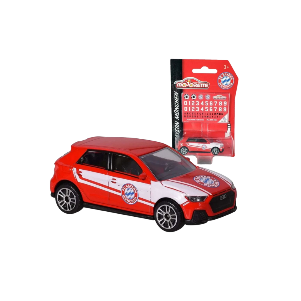 MINIATURA MAJORETTE FC BAYERN MUNCHEN AUDI A1