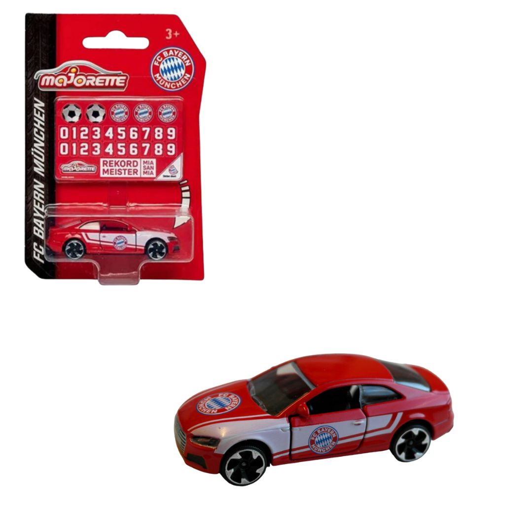 MINIATURA MAJORETTE FC BAYERN MUNCHEN AUDI S5 COUPE