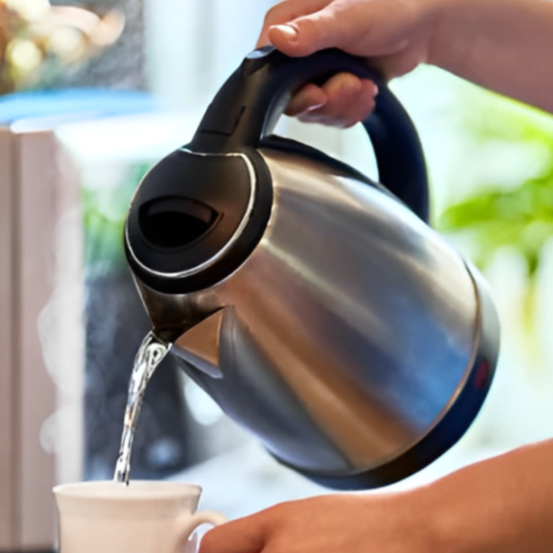 Jarra Chaleira Elétrica 2 Litros 110v 220v Inox Termica de Café Chá de Aço Inoxidável Para Chá Café