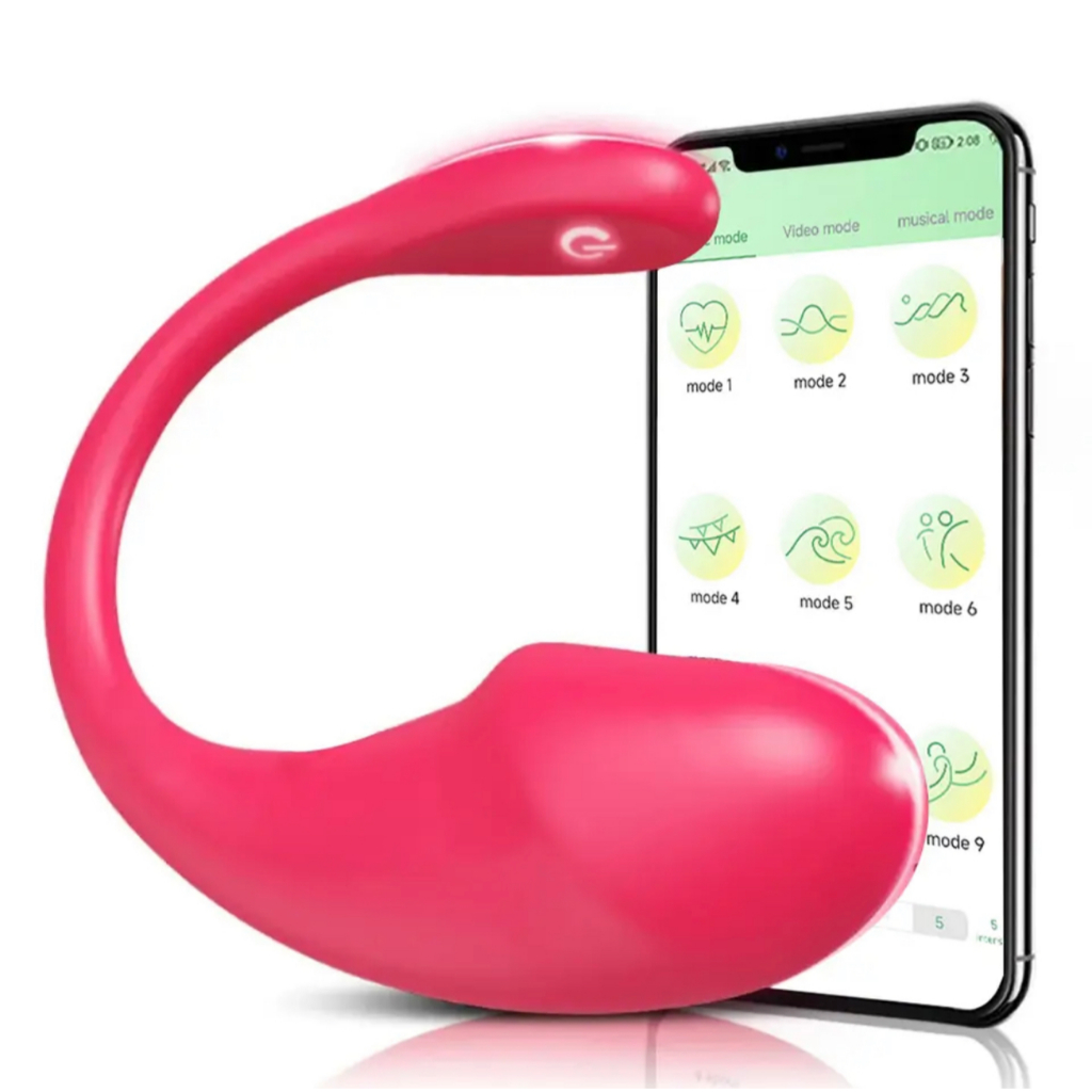 Vibrador APP  bluetooth estimulador Ponto G brinquedo larga distancia app ios e android