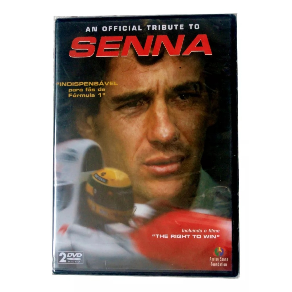 Dvd Duplo An Official Tribute To Ayrton Senna