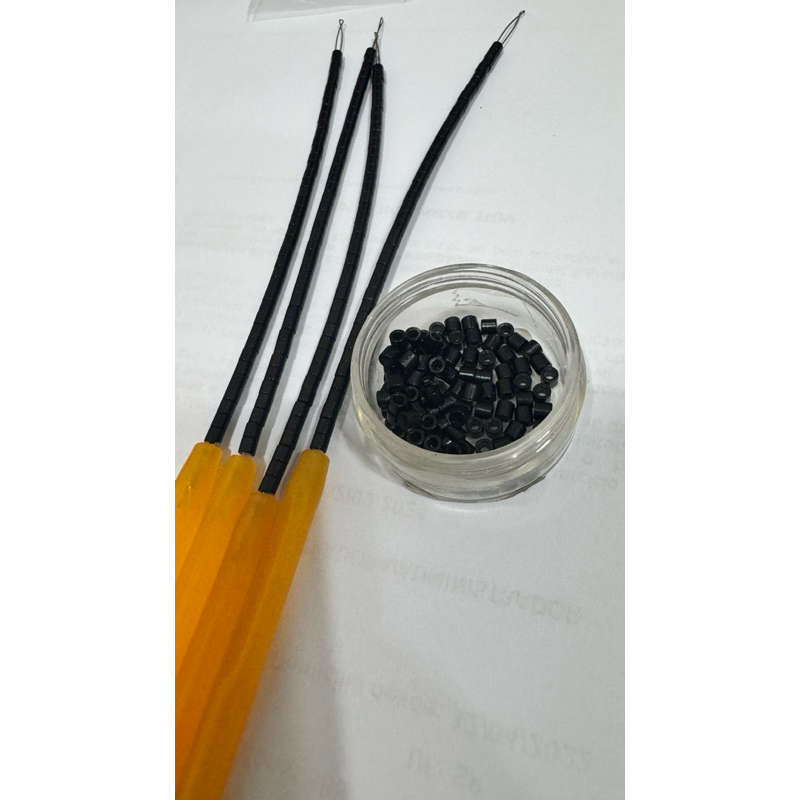 kit manutenção de megahair nano link serve como suporte para segurar tela de megahair e fita adesiva