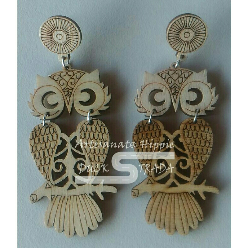 Brinco Madeira Hippie: Onde Comprar | BuscaProdutos