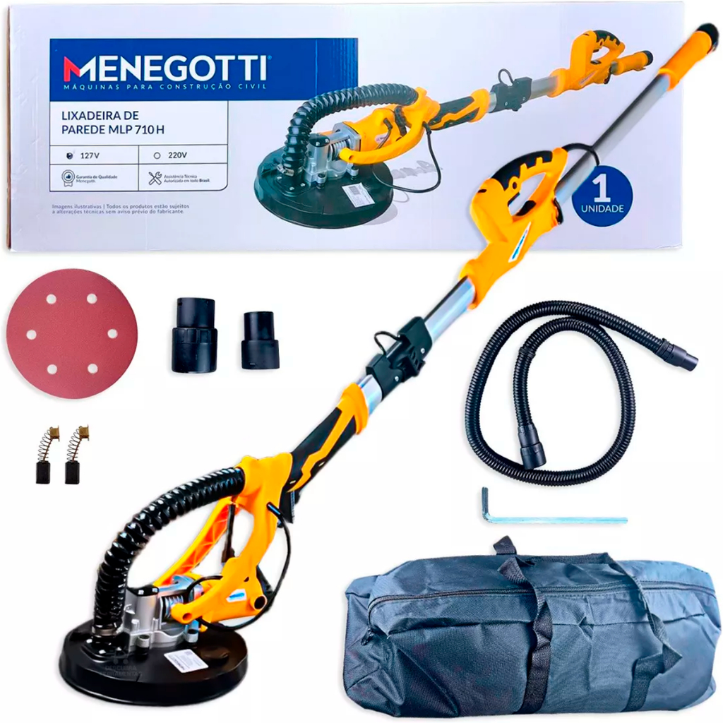 Lixadeira De Teto E Parede Telescópio Lixa Rápido Profissional 750W 60Hz 110v Ou 220v Prático em Oferta na Shopee