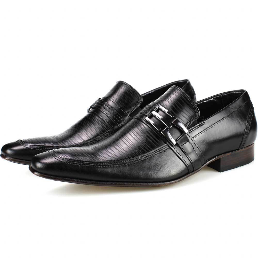 Sapato Social Masculino Bico Fino de Couro Elegante da Wayboots