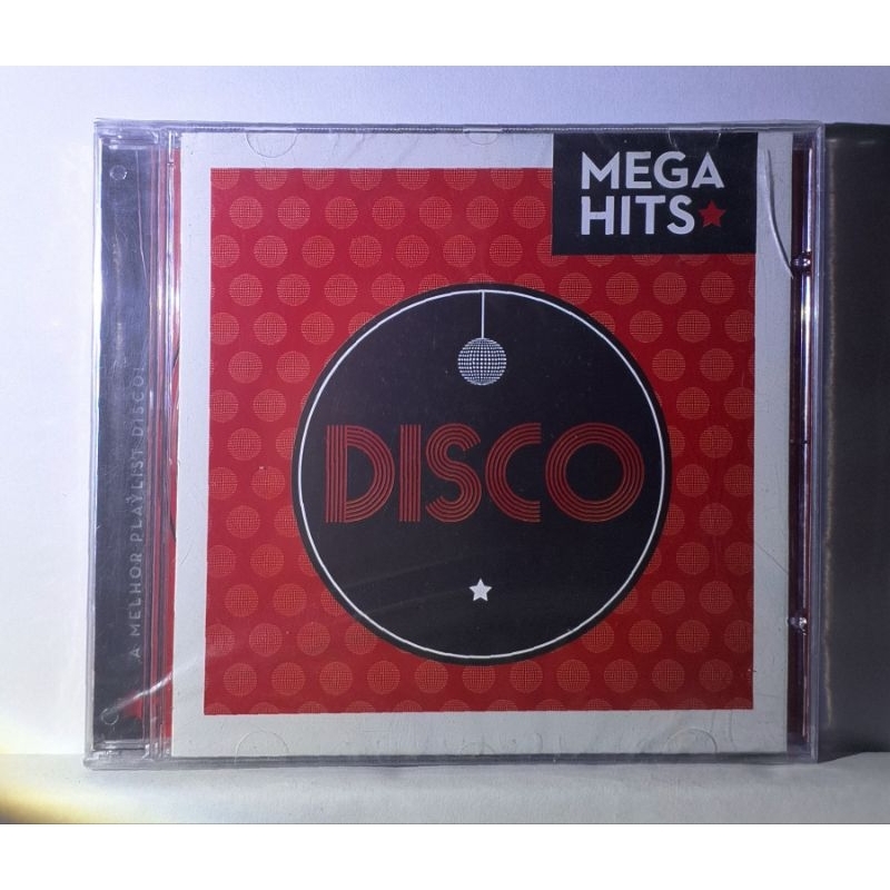 CD  - Disco  - Mega Hits,  a melhor playlist Disco, original novo lacrado.