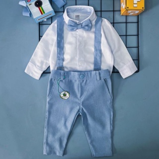 batizado pajem conjunto completo casamento formatura infantil menino promoção barato em Oferta na Shopee