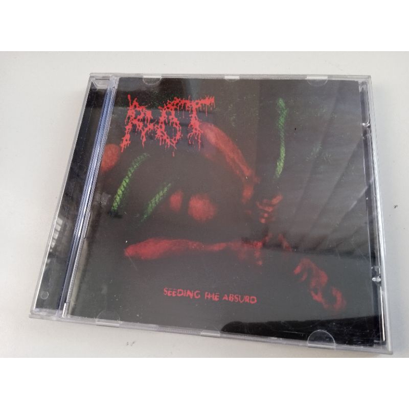 CD ROT seeding the absurd perfeito estado mídia e capa