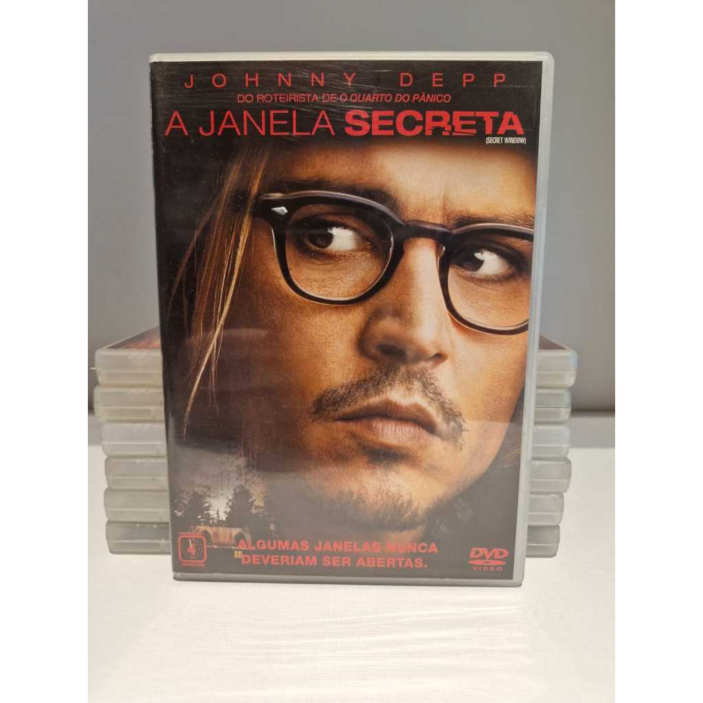 DVD Janela Secreta - Original - Johnny Depp