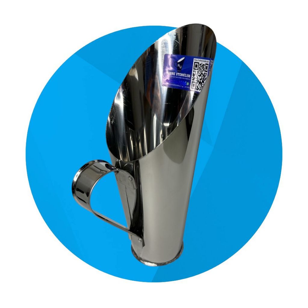Concha 2 Kg Inoxidável Medidora 2 Quilo -  Ração, Grãos, Cereal  E Alimentos
