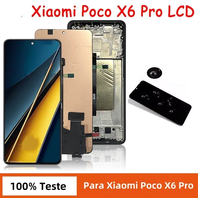 6.67" Premium Incell Tela Para Xiaomi Poco X6 Pro&K70E Compaitivel 2311DRK48G No