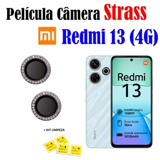 Kit (2 PCs)Película Câmera Diamonte REDMI 13 (4G) Protetor Da Lente em Oferta na Shopee