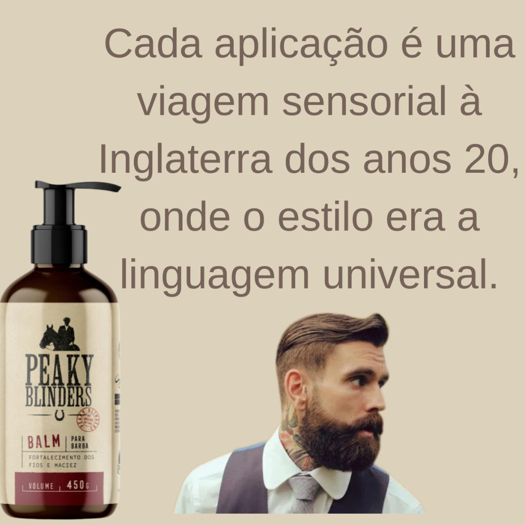 Balm Para Barba Hidratante Peaky Blinders 450g Don Alcides