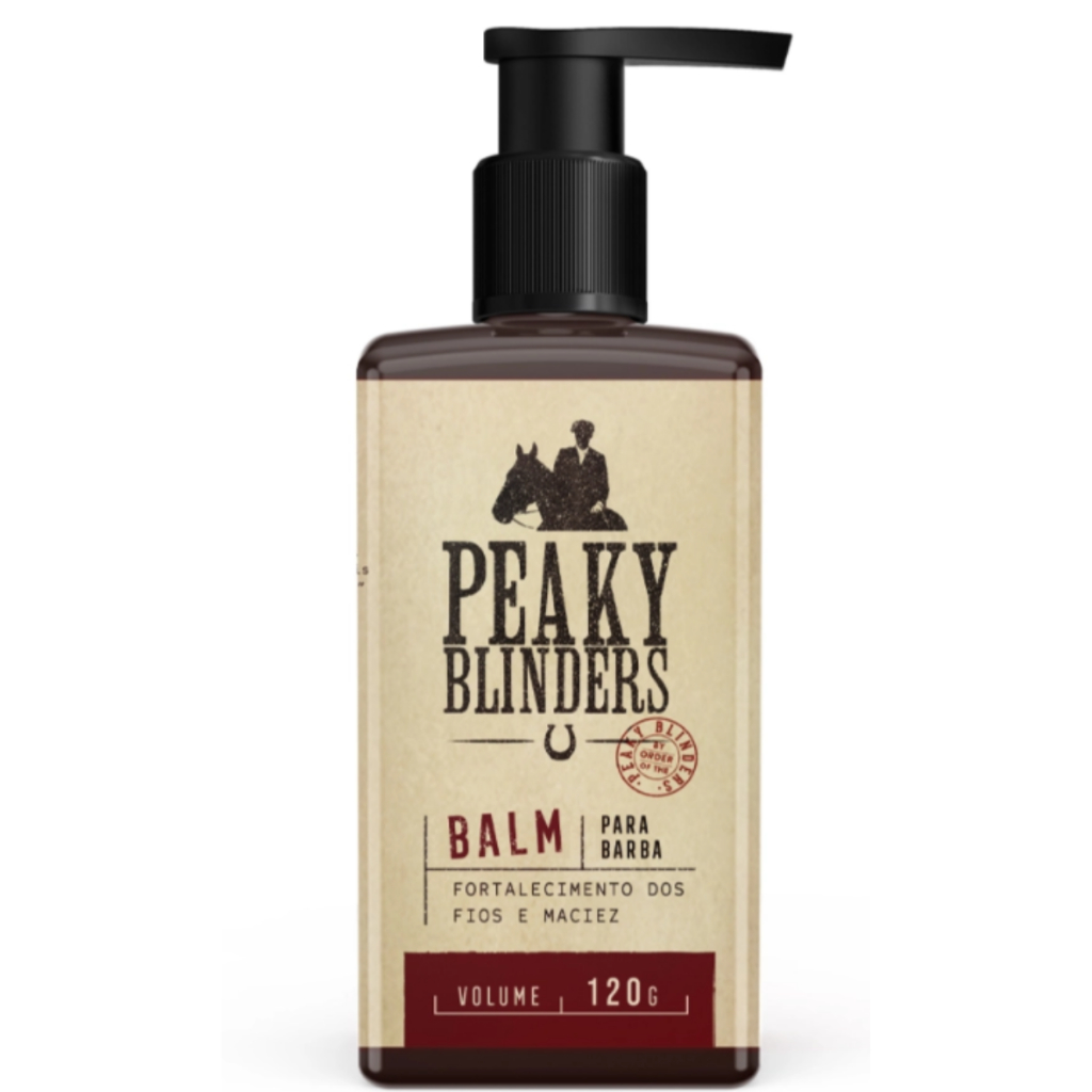 Balm para Barba Hidratante Peaky Blinders 120g Don Alcides Controle de Frizz e Nutrição