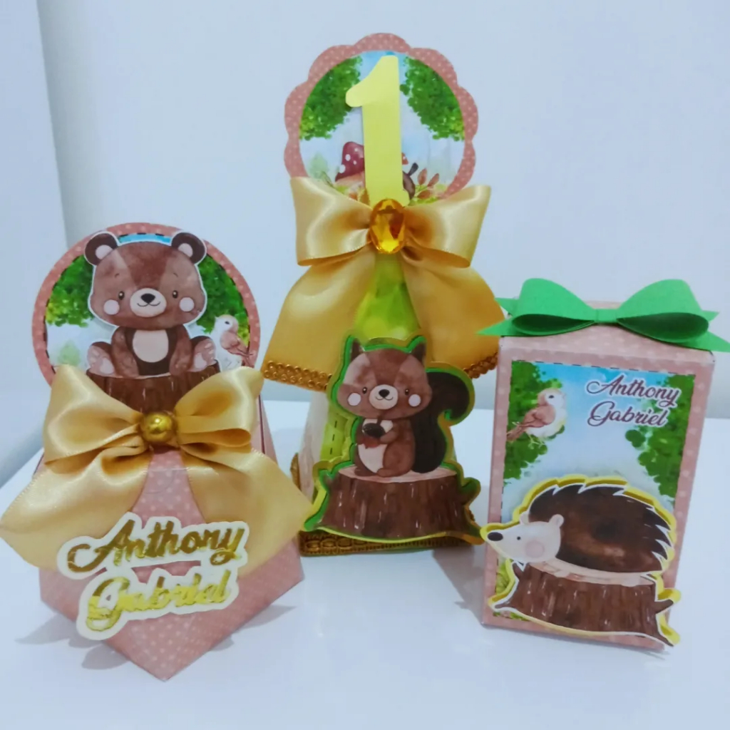 Lembrancinhas Personalizada Bosquê Encantado\ Kit Festa Bosquê\ Personalizados Bosque Encantado