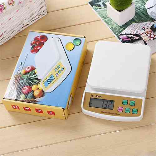 Balança Digital Precisão para Cozinha - Nutrição e Dieta - 1g a 10Kg