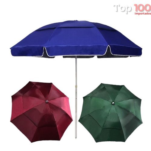 Guarda Sol 2,40 Liso Para Praia Piscina Grande Original